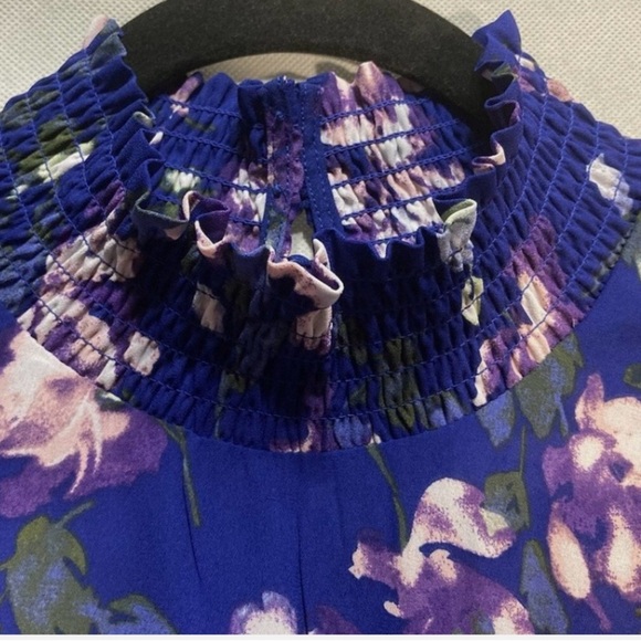 Nanette Lepore Blue Halter Sundress  Sleeveless - Picture 7 of 7